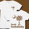 Buy Brown Polka Dots South Cackalacky Deluxe T-Shirts, Apparel, and Gifts